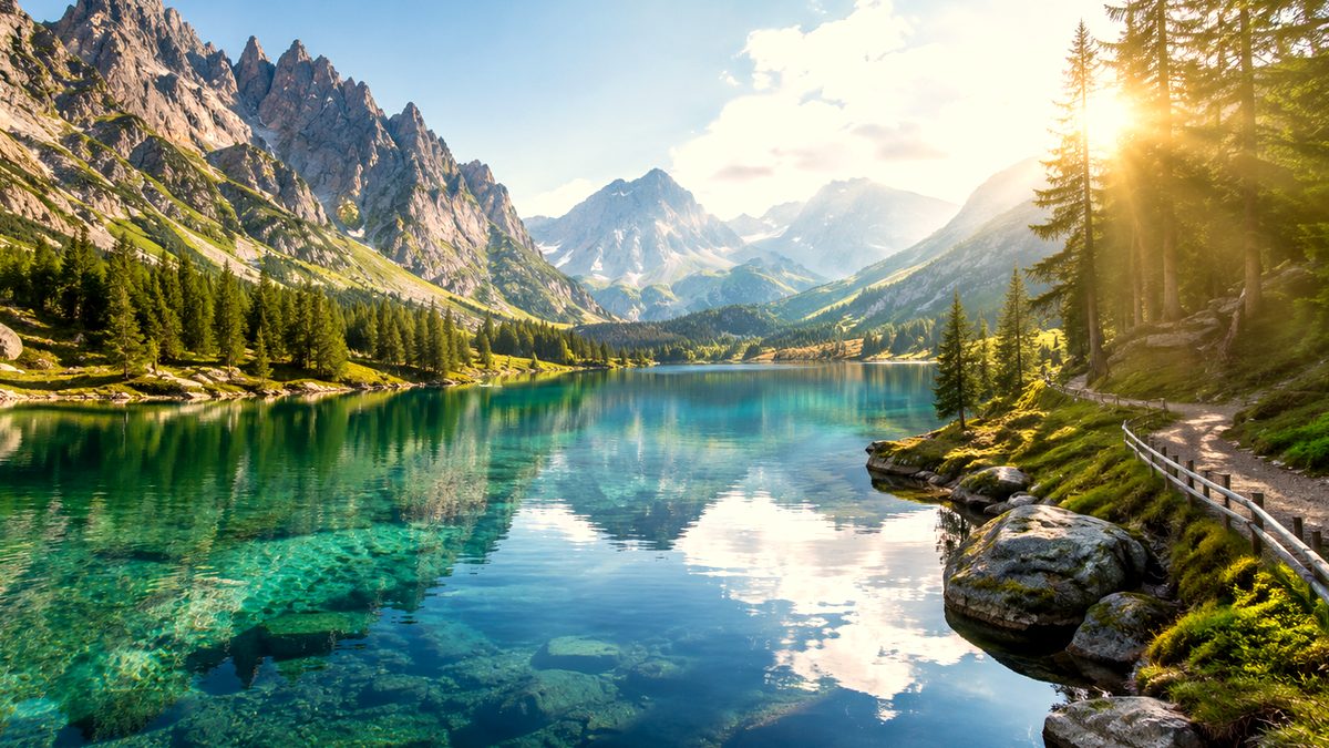 Reisebild mit Sonne, Meer, Natur und Kultur fuer Holiday Tipps