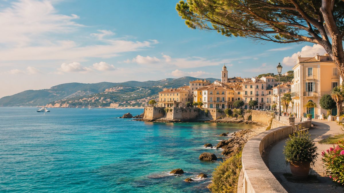 Reisebild mit Sonne, Meer, Natur und Kultur fuer Holiday Tipps